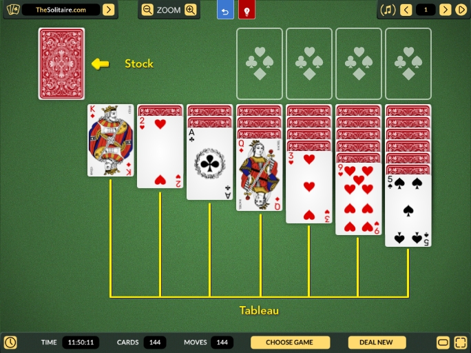 How To Play Klondike Solitaire 1